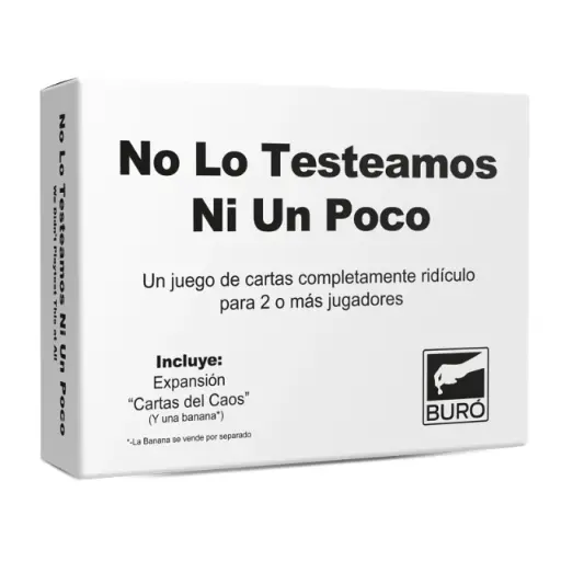 NO LO TESTEAMOS NI UN POCO