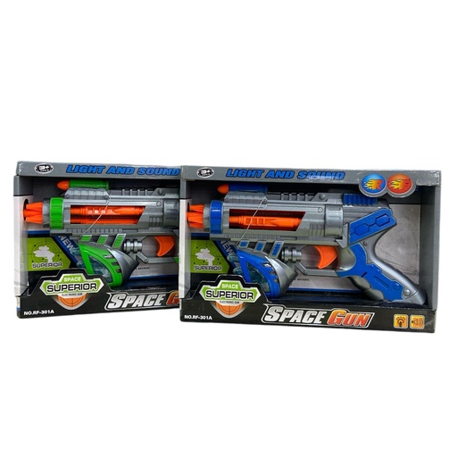 [22296] PISTOLA C/LUZ "SUPER GUN"