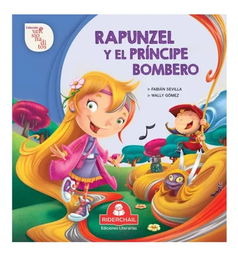 RAPUNZEL Y EL PINCIPE BOMBERO