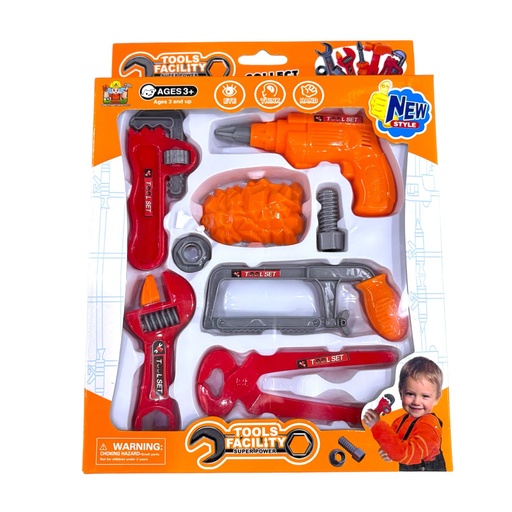 [6905131831544] SET DE HERRAMIENTAS EN CAJA 26,5 X 20 X