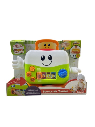 [4895038507531] WINFUN TOSTADORA DIDÁCTICA CON SONIDOS