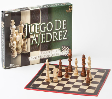 [8742] AJEDREZ DE MADERA