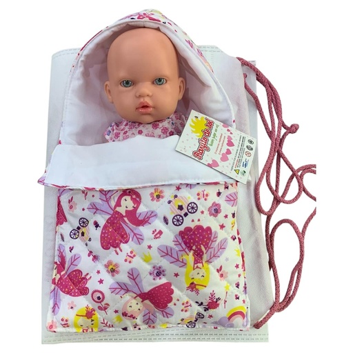 ALMA BEBOTE CON MOCHILA