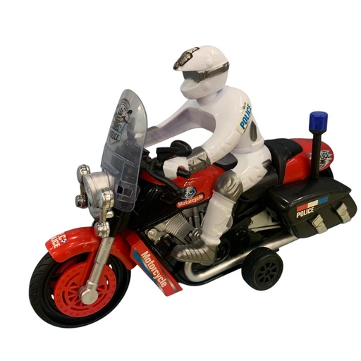 [22229] MOTO POLICIA C/LUZ Y SONIDO