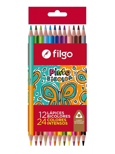 [455040] LAPIZ BICOLOR X12 FILGO (copia)