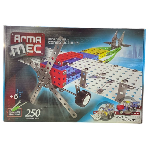 [1604] ARMAMEC CAJA GRANDE 250 PIEZAS