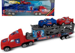 [25854390] CAMIÓN A FRICCIÓN SPIDER-MAN 40 X 13 X 8 CM