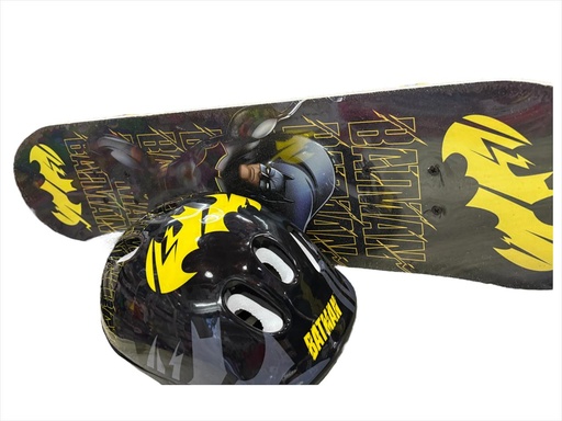 [25810131] MEGA SET SKATE+PROTECCION BATMAN