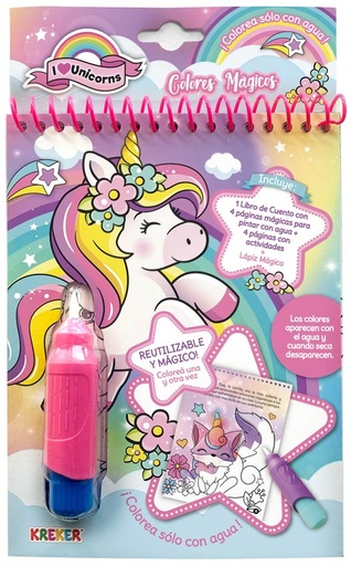 [5078] COLORES MÁGICOS LIBRO DE CUENTOS PARA PINTAR CON AGUA