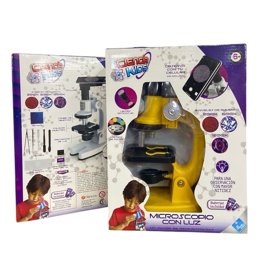 [85707942] MICROSCOPIO CON LUZ