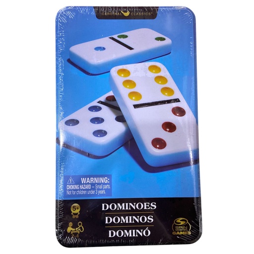 [18598405] JUEGO DE DOMINO EN LATA