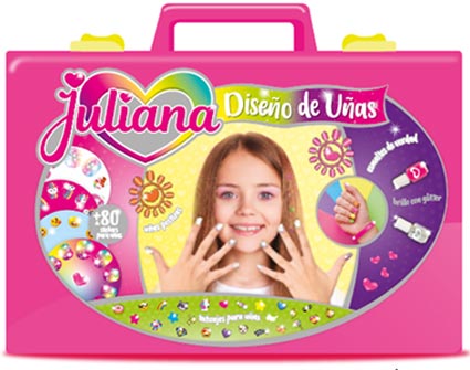 [SISJUL074] VALIJA JULIANA DISEÑO DE UÑAS CHICA