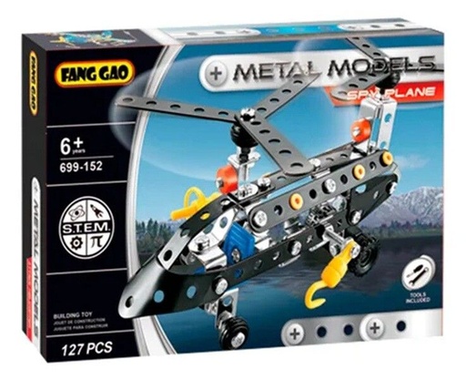 METAL MODELS HELICOPTERO 127 PZAS