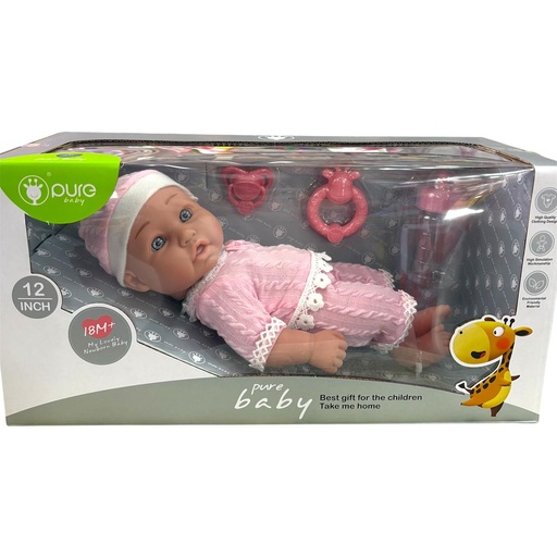 PURE BABY 30 CM +ACCE
