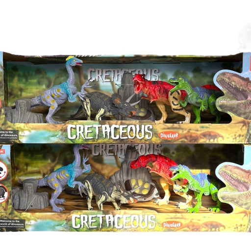DINOSAURIOS SET "CRETACEOUS"