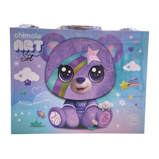 [BT246] VALIJA SET DE ARTE OSITO