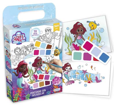 [0685] PINTANDO CON ACUARELAS ARIEL 