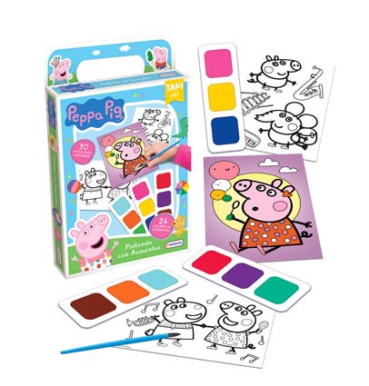 [6359] PINTANDO CON ACUARELAS PEPPA PIG