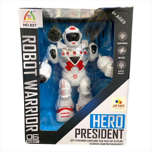 [1136215] ROBOT WARRIOR LANZA MISILES