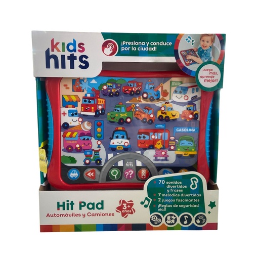 [KH01/008-ES] TABLET HIT PAD AUTOS Y CAMIONES