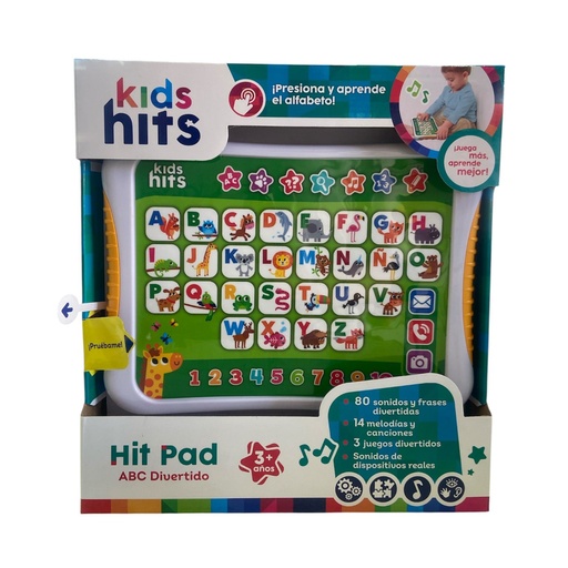 [KH01/003-ES] TABLET HIT PAD ABC DIVERTIDO