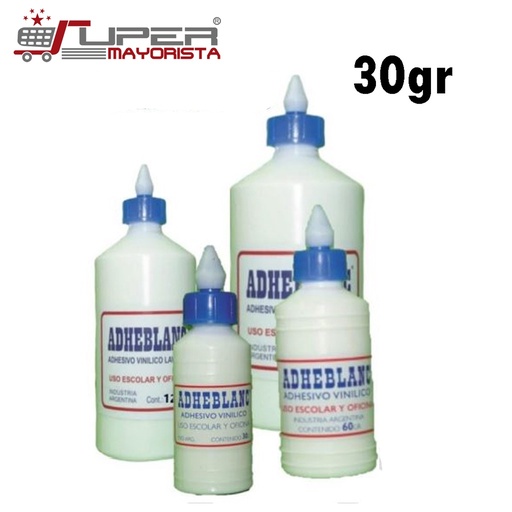 [304002] ADHESIVO BLANCO  X30GR ADHEBLANC
