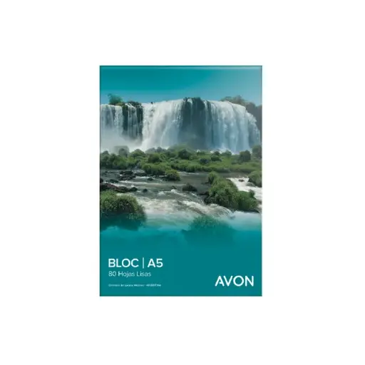 [359144] BLOCK A5 80 HOJAS LISAS AVON