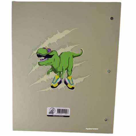 [422402] CARPETA DINOSAURIO N°3