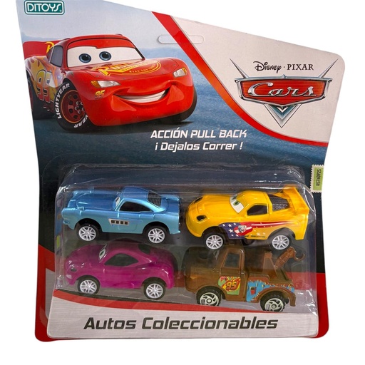 [91801941] CARS PULL BACK X 4