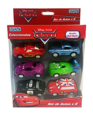 [91801940] CARS PULL BACK X6