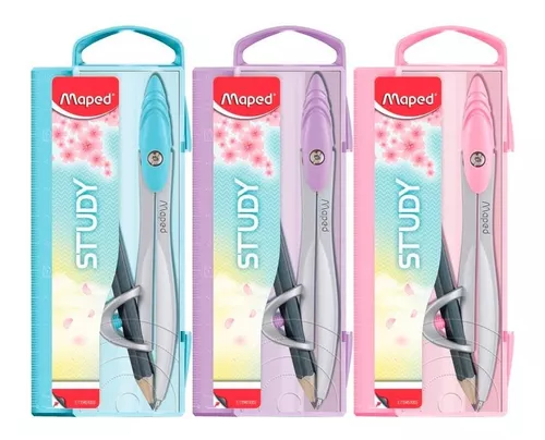 [453016] COMPAS STUDY MAPED CAJA PASTEL