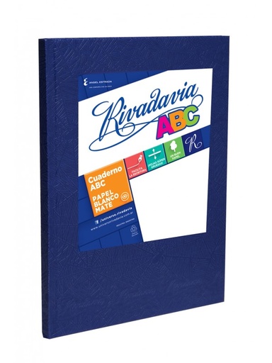 [362221] CUADERNO ABC RIVADAVIA AZUL X50C