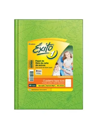 [363081] CUADERNO EXITO VERDE19X25 X48R N°3