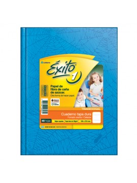 [363128] CUADERNO EXITO CELESTE X48R n°1